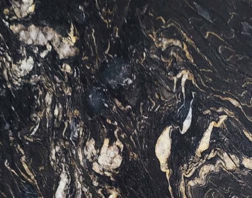 Technisches Detail: TITANIUM GOLD Brasilianischer gesägte Natur, Granit 
